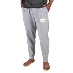 Concepts Sport Men's Kansas State Wildcats Grey Mainstream Cuffed Pants
