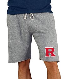 Concepts Sport Men's Rutgers Scarlet Knights Grey Mainstream Terry Shorts