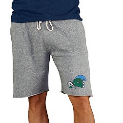 Concepts Sport Men's Tulane Green Wave Grey Mainstream Terry Shorts