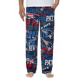 Concepts Sport Men's New England Patriots Ensemble Navy Fleece Pants