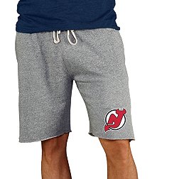 Concepts Sport Men's New Jersey Devils Grey Mainstream Terry Shorts