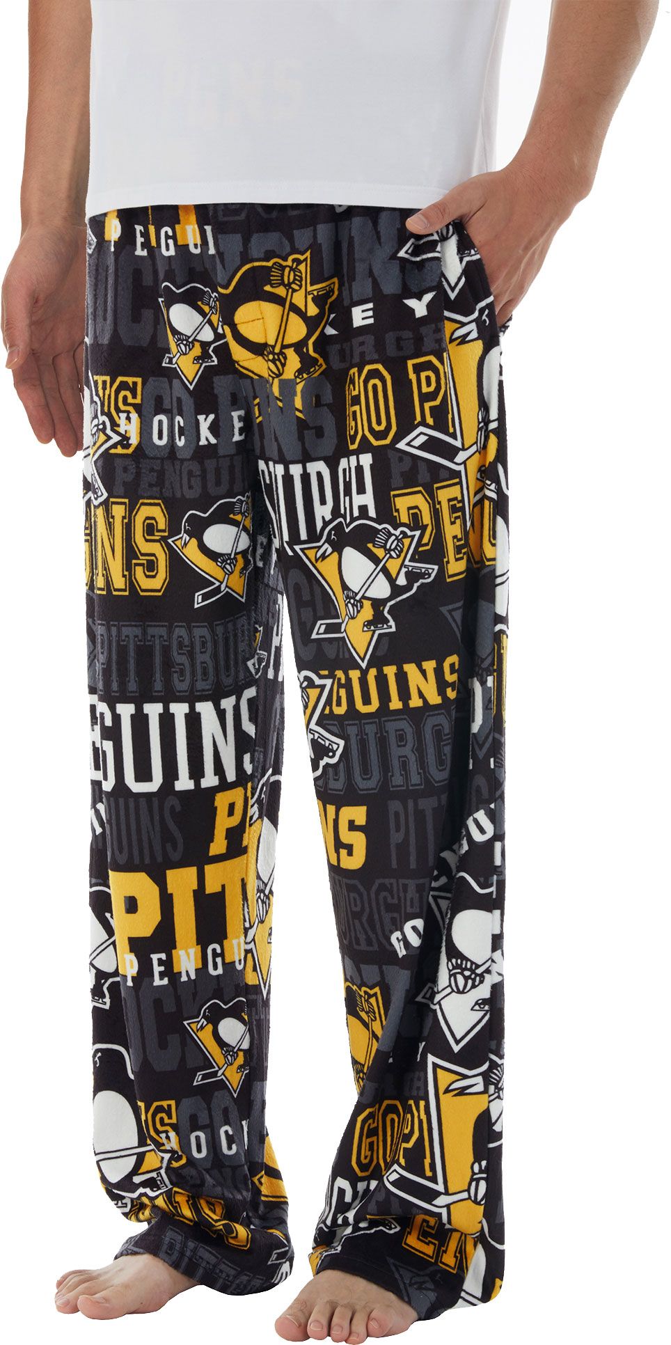 Concepts Sport Men's Pittsburgh Penguins Ensemble Pajama Pants