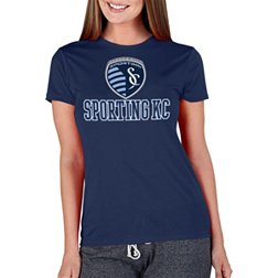 Concepts Sport Women's Sporting Kansas City Marathon Navy Knit T-Shirt