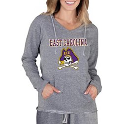 Concepts Sport Women's East Carolina Pirates Grey Mainstream Hoodie