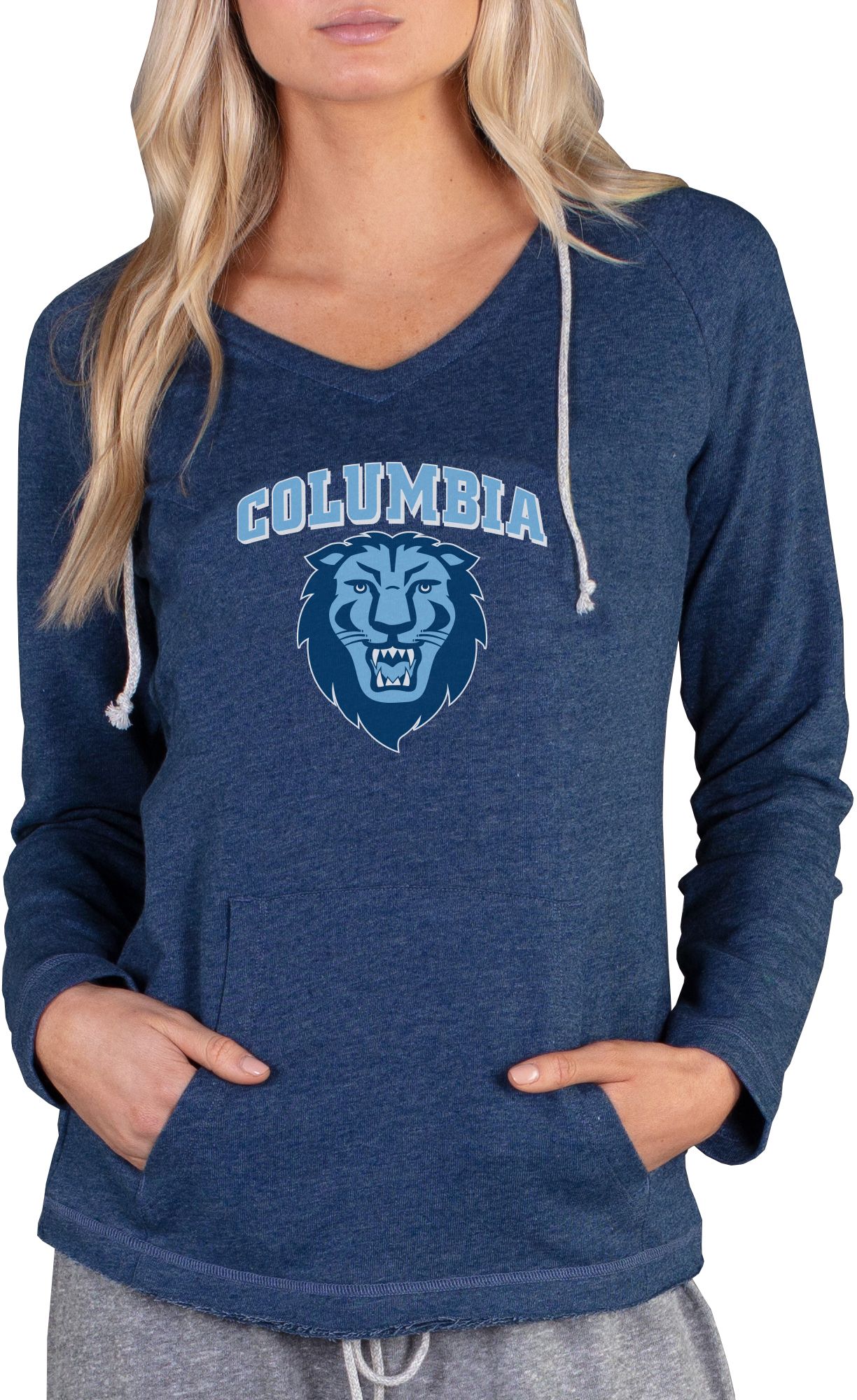 Concepts Sport Women's Columbia Lions Columbia Blue Mainstream Hoodie