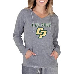 Concepts Sport Women's Cal Poly Mustangs Grey Mainstream Hoodie