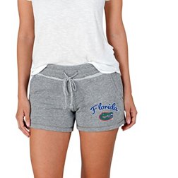 Concepts Sport Women's Florida Gators Grey Mainstream Terry Shorts