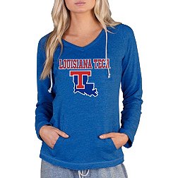 Concepts Sport Women's Louisiana Tech Bulldogs Blue Mainstream Hoodie
