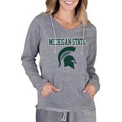 Concepts Sport Women's Michigan State Spartans Grey Mainstream Hoodie