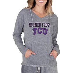 Concepts Sport Women's TCU Horned Frogs Grey Mainstream Hoodie