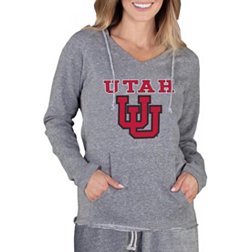 Concepts Sport Women's Utah Utes Grey Mainstream Hoodie