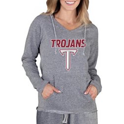 Concepts Sport Women's Troy Trojans Grey Mainstream Hoodie