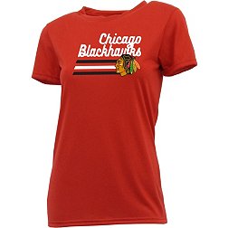 Concepts Sport Women's Chicago Blackhawks Marathon Red T-Shirt