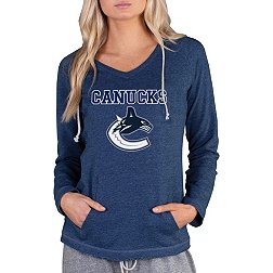 Concepts Sport Women's Vancouver Canucks Mainstream Navy Hoodie