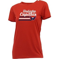 Concepts Sport Women's Washington Capitals Marathon Red T-Shirt