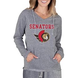 Concepts Sport Women's Ottawa Senators Mainstream Grey Hoodie