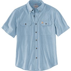 Carhartt Men's Loose Fit Chambray Short Sleeve Shirt