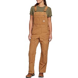 Carhartt Women's Loose Fit Canvas Double Front Bib Overalls