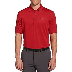 Callaway Men's Pro Spin Fine Line Stripe Short Sleeve Golf Polo