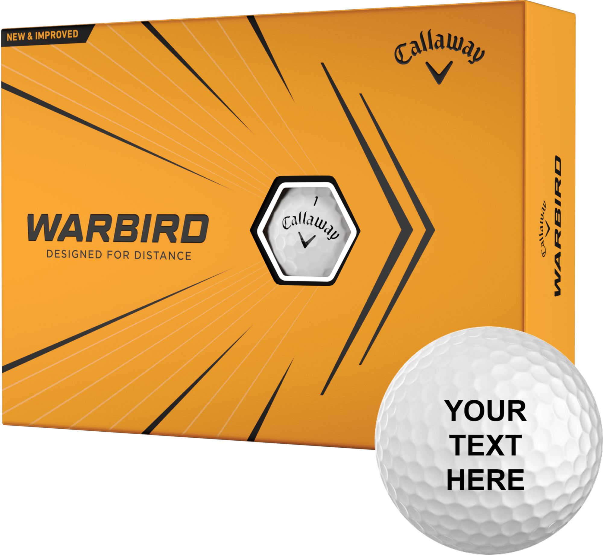 Callaway Warbird Personalized Golf Balls