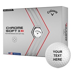 Callaway 2022 Chrome Soft X LS Personalized Golf Balls