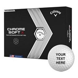 Callaway 2022 Chrome Soft X Personalized Golf Balls
