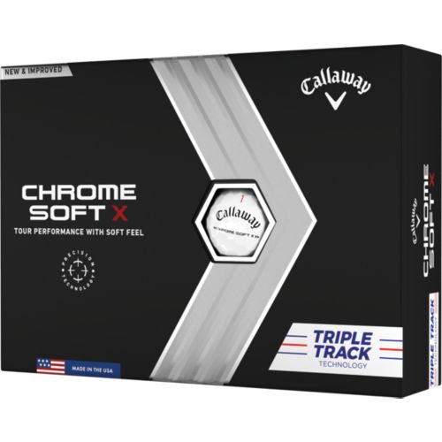Callaway 2022 Chrome Soft X LS Triple Track Golf Balls