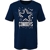 Dallas Cowboys Merchandising Youth Zoom Cotton Navy T-Shirt