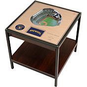 You The Fan Milwaukee Brewers 25-Layer Stadium Views Lighted End Table