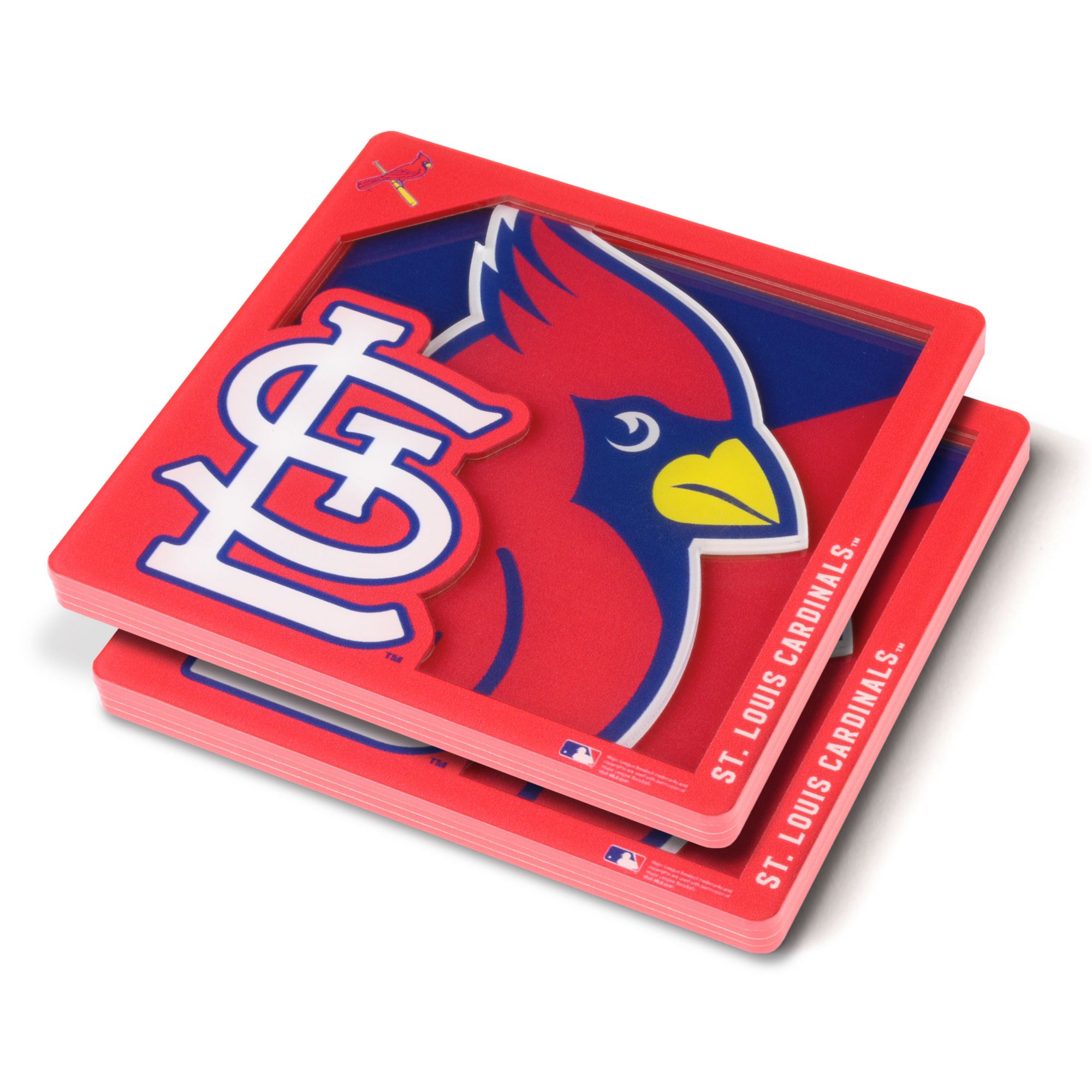YouTheFan St. Louis Cardinals Logo Series Coaster Set