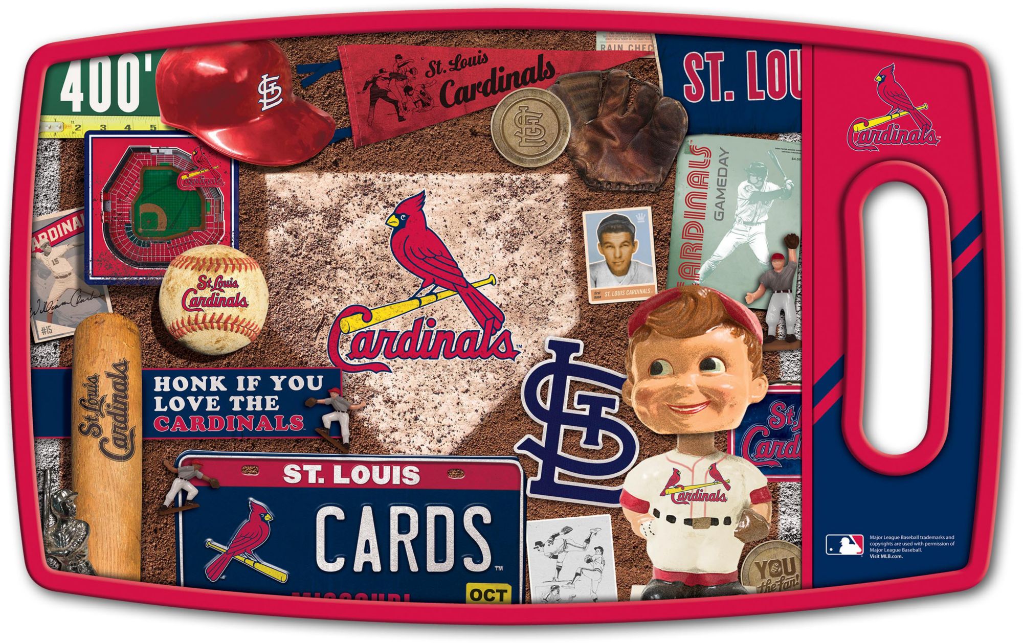 YouTheFan St. Louis Cardinals Retro Cutting Board