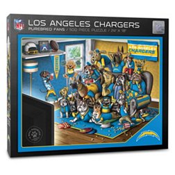 You The Fan Los Angeles Chargers 500-Piece Nailbiter Puzzle