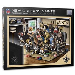 You The Fan New Orleans Saints 500-Piece Nailbiter Puzzle