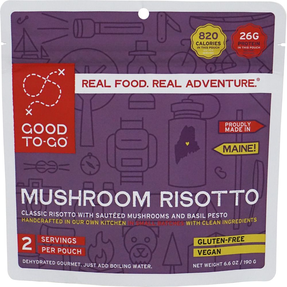 Good to Go Mushroom Risotto