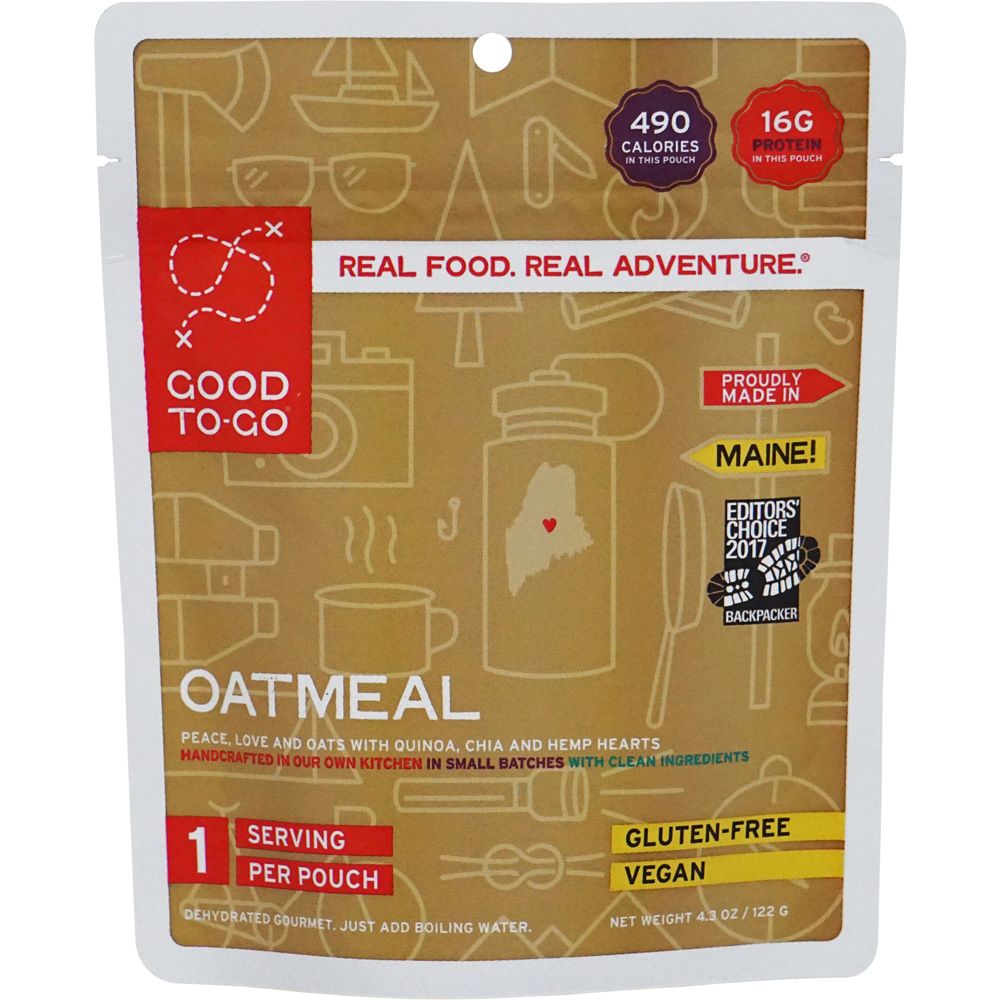 Good To-Go Oatmeal – Single Serving