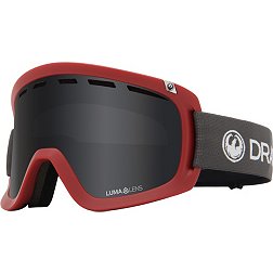 Dragon Unisex D1 Over the Glasses Snow Goggles