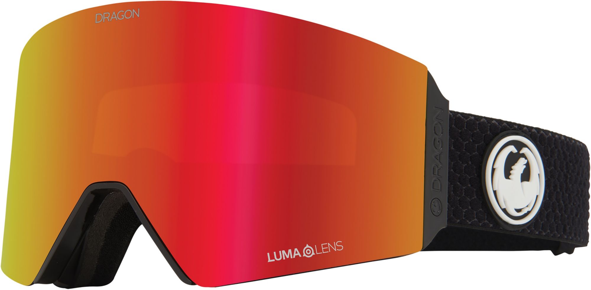 Dragon Unisex RVX Over the Glasses Snow Goggles - Red