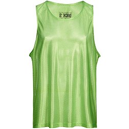 Pinnies Double Sided Mesh Scrimmage Practice Reversible Pinnies Breathable  Hockey Practice Soccer Vest Jersey for Kids and Adult Outdoor Sports 
