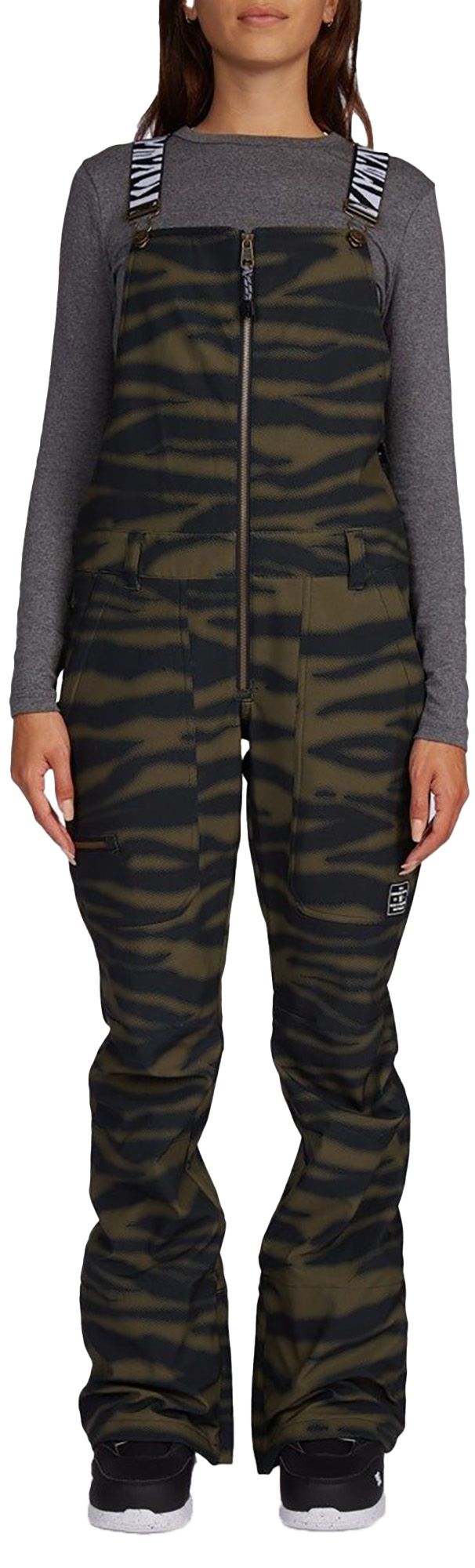 DC Shoes Women's Collectiv Shell Snow Bib Pants - Black
