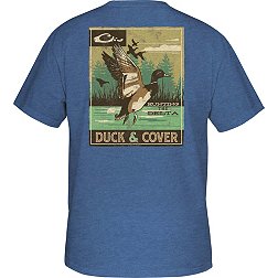 Drake Waterfowl Men's Block Head Lab Short Sleeve T-Shirt