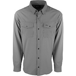 Drake Waterfowl Men's Traveler's Check Long Sleeve Shirt