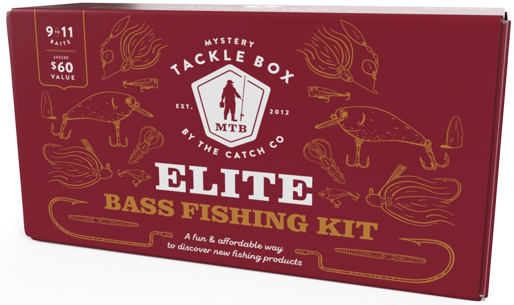 Mystery Tackle Box Juggernaut Bass Fishing Kit
