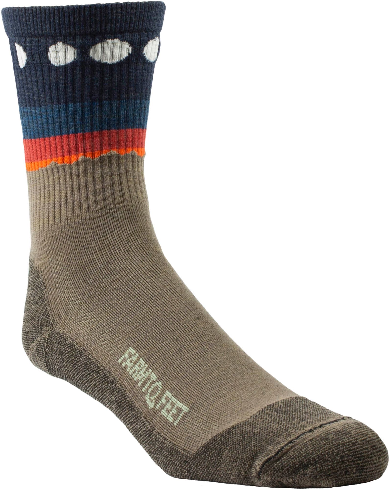 Farm to Feet Flagstaff Light Cushion 3/4 Crew Trail Socks, Women