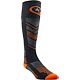 Charcoal/Red Orange