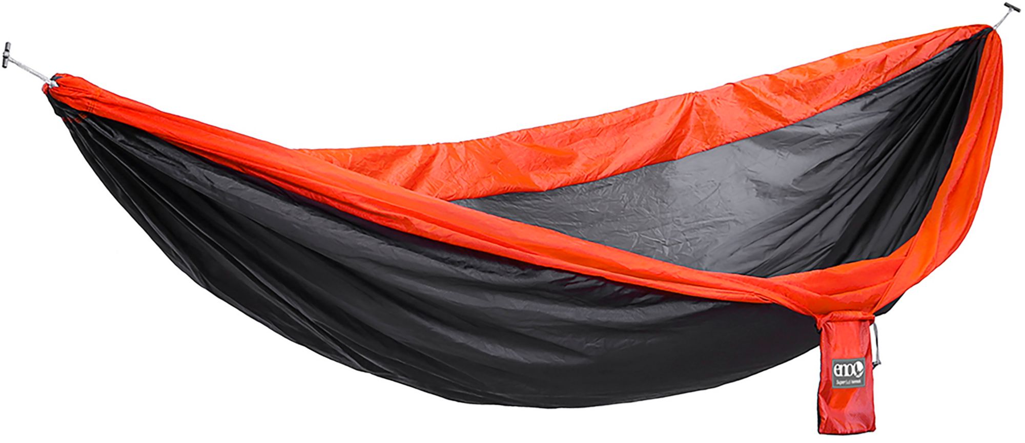 Photos - Other ENO Eagles Nest Outfitters SuperSub Ultralight Hammock, Charcoal/Orange 21ENOU 