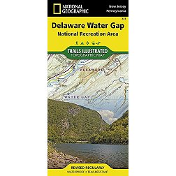 National Geographic Delaware Water Gap National Recreation Area Map