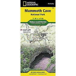 National Geographic Mammoth Cave National Park Map