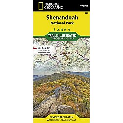 National Geographic Shenandoah National Park Map
