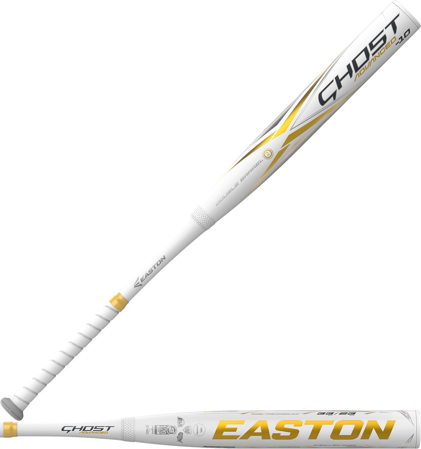 Easton Ghost Advanced Gold Limited Edition Fastpitch Bat 2021 (-10), Women's
