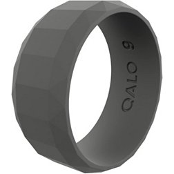 Qalo Men's Faceted Silicone Ring